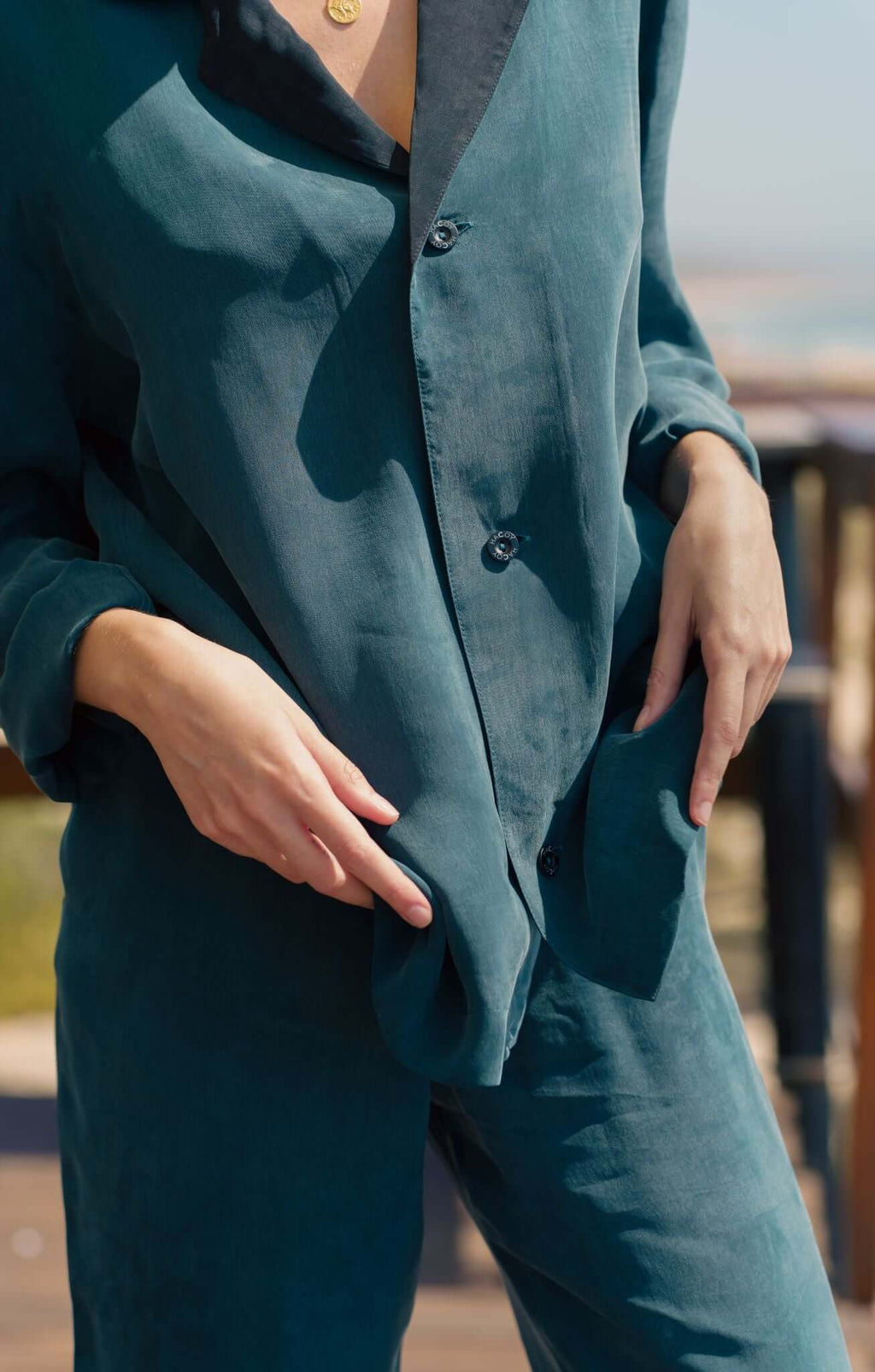 Cupro Pajamas Made in Italy - Stylish & Sustainable Comfort