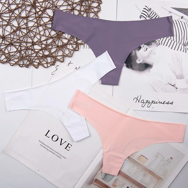 Große größe eine größe XL - XXXL frauen g-string sexy unterwäsche damen höschen dessous hosen tanga intimatewear 3 teile/los