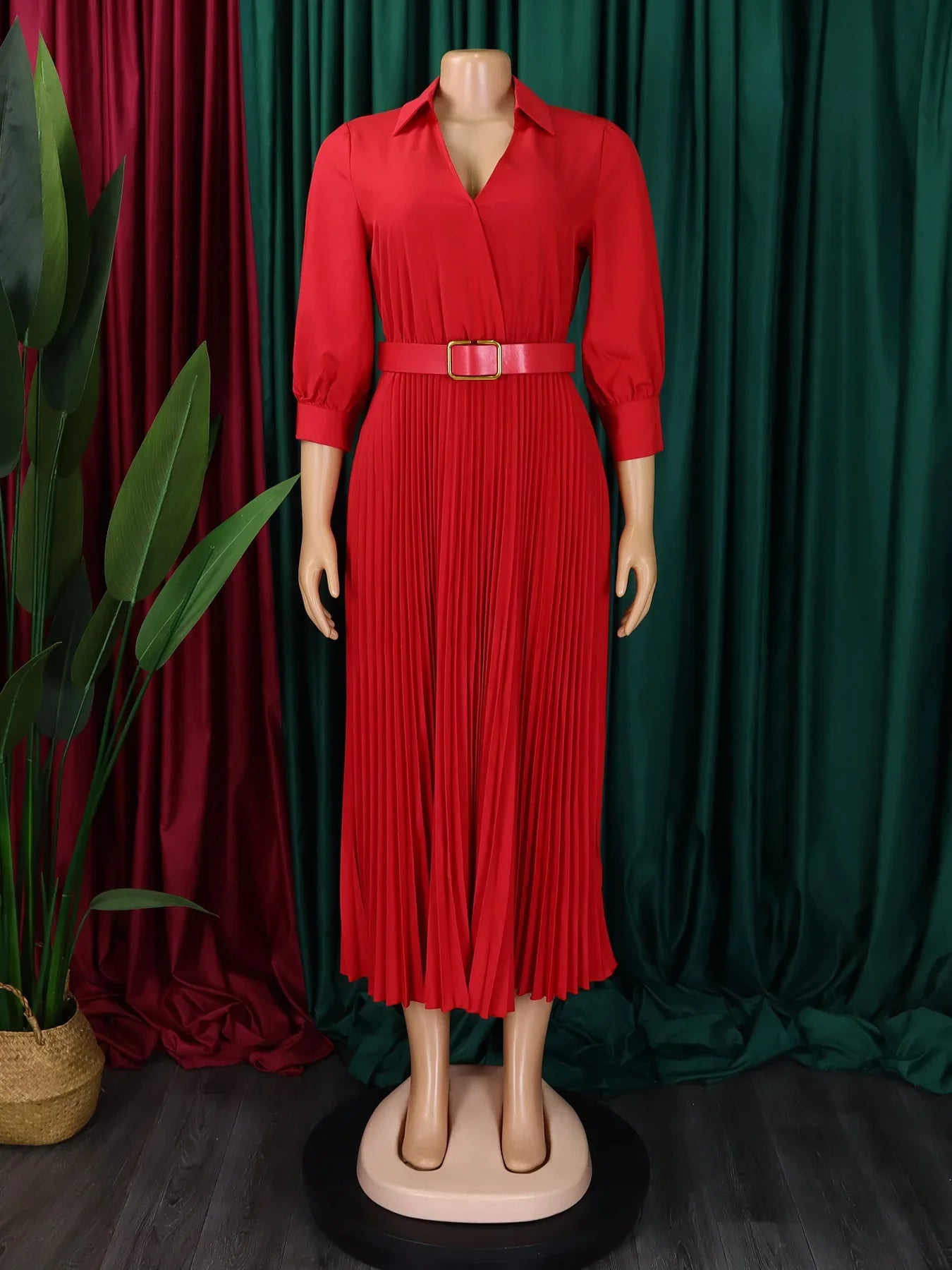 Weiß Plissee Kleid Frauen Sexy Kleider Rundhals Arbeit Schlank Mantel Hohe Taille Hüfte Wrap Elegante Bodycon Mittlere Länge Vestidos