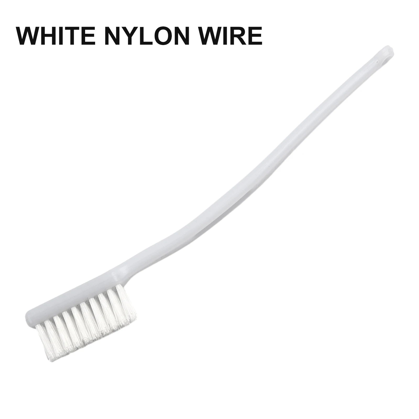 Bürstendraht Metall Nylondraht Kunststoff Weißer Draht Bürste Schwarz Reinigungsgriff Messing Maschine Polieren Rost Silber