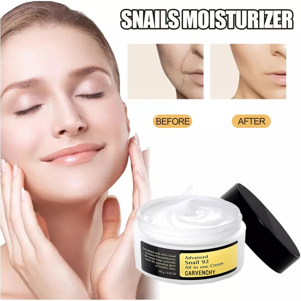 100ml Schnecken mucin Kraft Reparatur Essenz, Gesichts creme feuchtigkeit spendende Serum schrumpfen Poren Akne-Behandlung Reparatur beschädigte Gesichts pflege