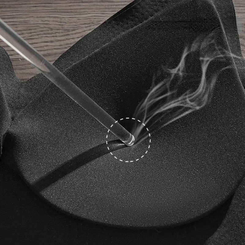 Push-Up-Bralette Damen-BHs mit niedriger Taille für französische Hochzeiten, abnehmbarer, dünner, gepolsterter BH, weiches, nahtloses Unterwäsche-Oberteil, rückenfrei