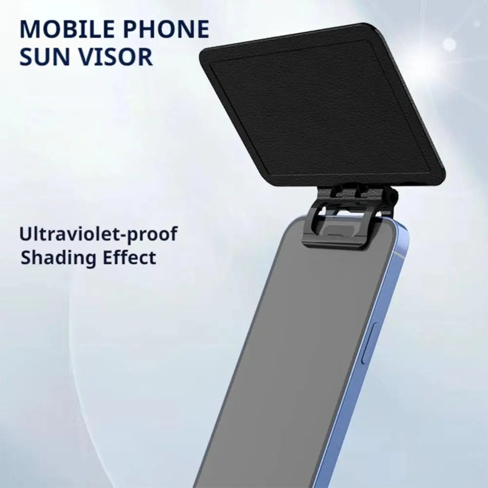 Faltbarer Sonnenschutz zum einfachen Clip-Sonnenschutz, Installationswinkel, Multi G5Y2, 1 Stück Handy-Sonnenschutz, tragbar