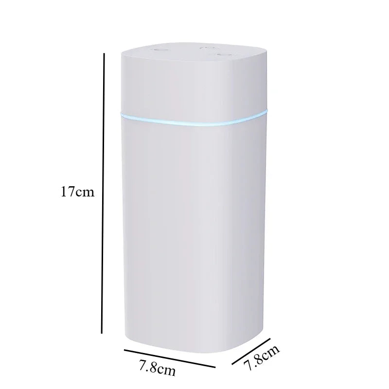 600ML Leucht Luftbefeuchter Doppel Spray Port Ätherisches Öl Aromatherapie Humificador Kühlen Nebel Maker Reinigen für Home Office