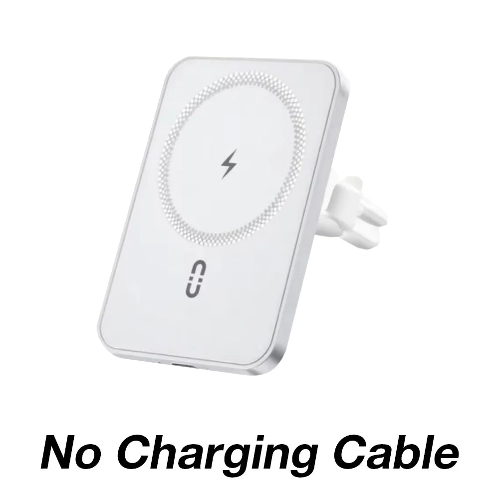 100 W Auto Magnetische Drahtlose Ladegerät Air Vent Telefon Halter Stehen Für Magsafe iPhone 16 15 14 13 12 Pro max XS 11 Schnelle Lade Pad