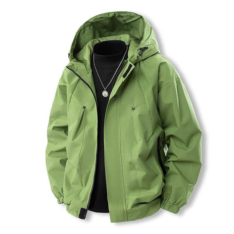 Wasserdichte Taktische Jacke Männer Windjacke Outdoor Mit Kapuze Mantel Sport Militär Full Zip Feld Klettern Herbst Dünne Outwear