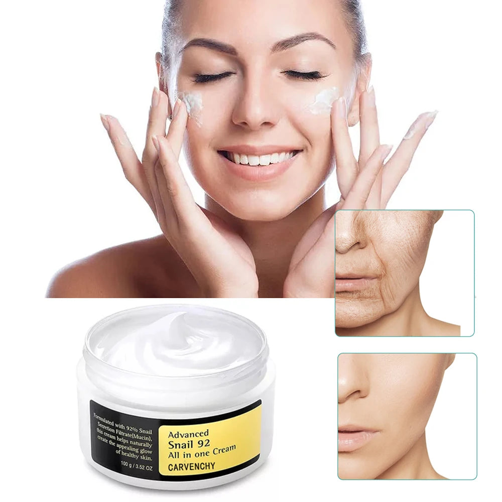 100ml Schnecken mucin Kraft Reparatur Essenz, Gesichts creme feuchtigkeit spendende Serum schrumpfen Poren Akne-Behandlung Reparatur beschädigte Gesichts pflege