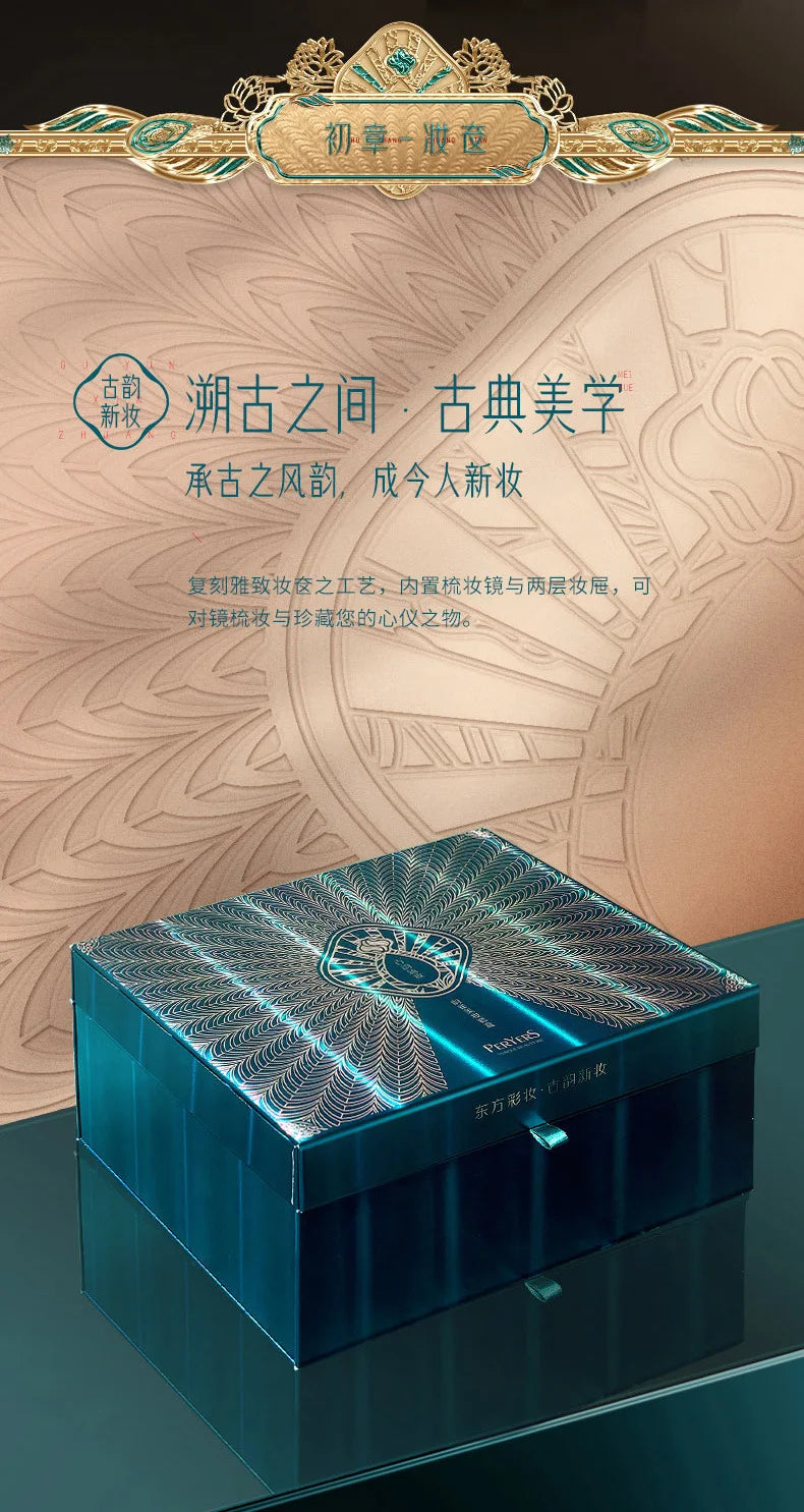 12 stücke Make-Up Kosmetik Set Lippenstift Lidschatten Mascara Geschenk Box Gesicht Pulver Luft Kissen BB Creme Eyeliner Make-Up Kosmetik