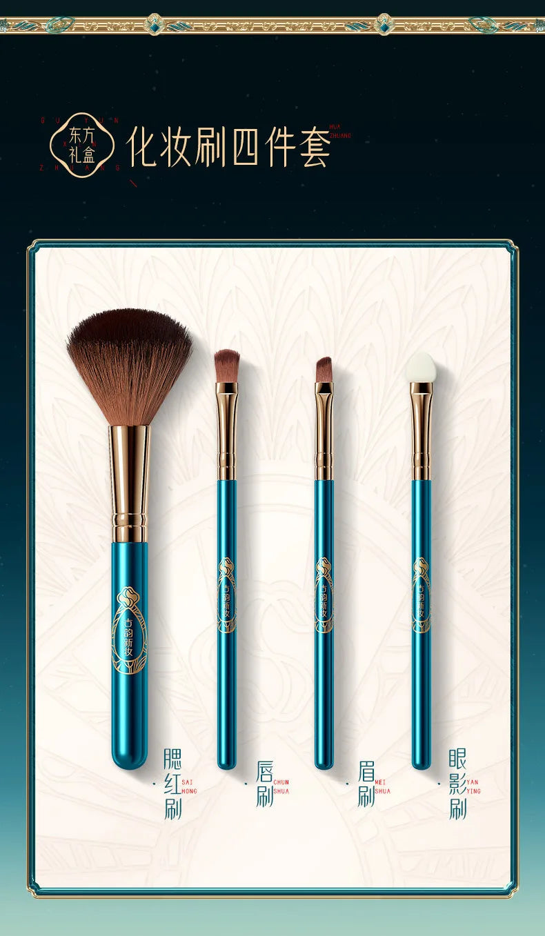 12 stücke Make-Up Kosmetik Set Lippenstift Lidschatten Mascara Geschenk Box Gesicht Pulver Luft Kissen BB Creme Eyeliner Make-Up Kosmetik