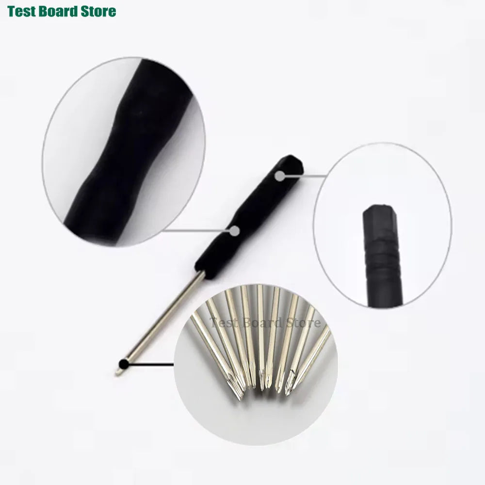 1 Stück Mini-Schraubendreher 2.0+,2.0-,1.5+,2.0Y,T3,T4,T5,T6,0.8 Torx,Schraubendreher Home DIY Handreparaturwerkzeuge