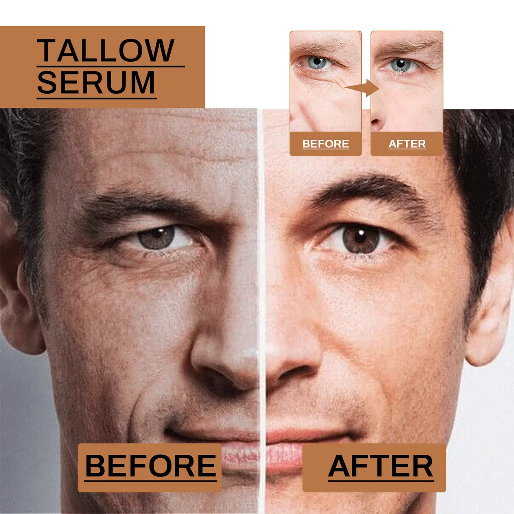 Feuchtigkeitsspendendes Gesichtsserum für Herren, tief feuchtigkeitsspendende, straffende Essenz zur Reduzierung feiner Linien und zur Verbesserung der strahlenden Haut, Anti-Aging-Pflege