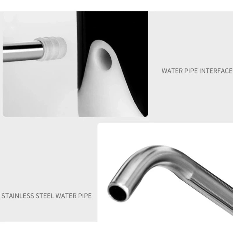 Elektrische kabellose Pumpfwasserflasche, automatische Spenderflasche, wiederaufladbar über USB