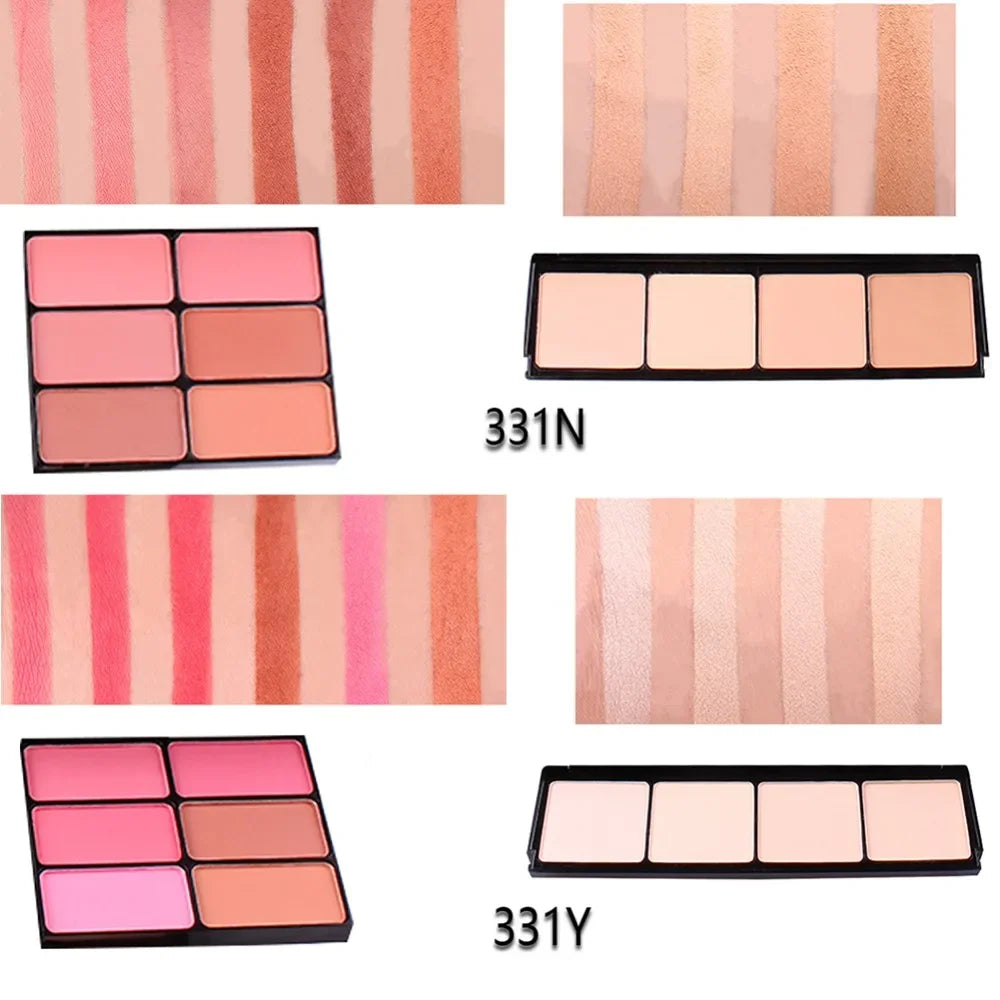 MISS ROSE Make-up-Set Box Professioneller Lidschatten Lipgloss Stick Foundation Rouge Puder Make-up-Set Maquiagem Cosmetics