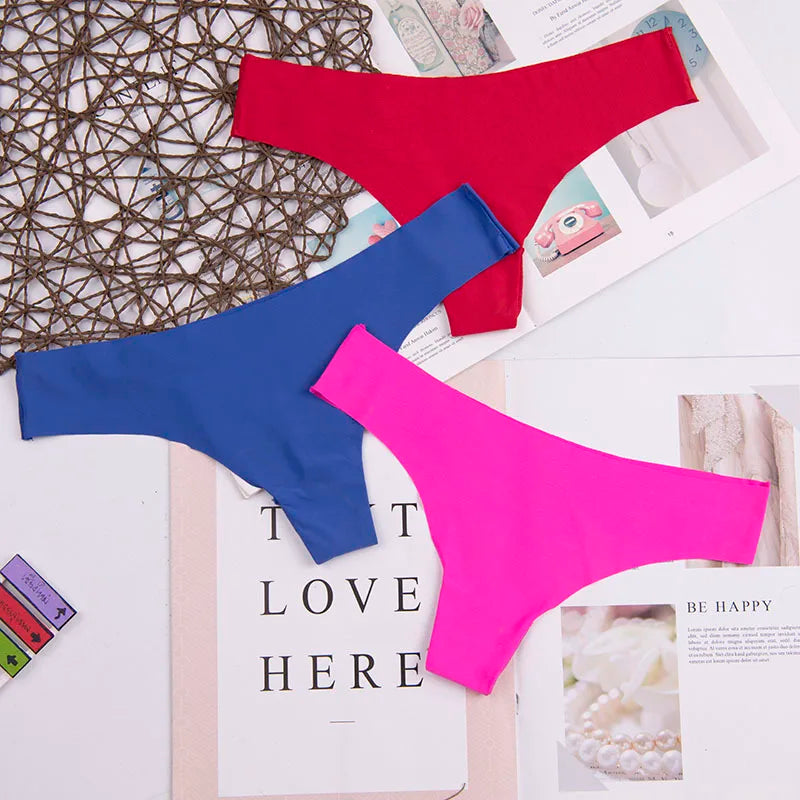 Große größe eine größe XL - XXXL frauen g-string sexy unterwäsche damen höschen dessous hosen tanga intimatewear 3 teile/los