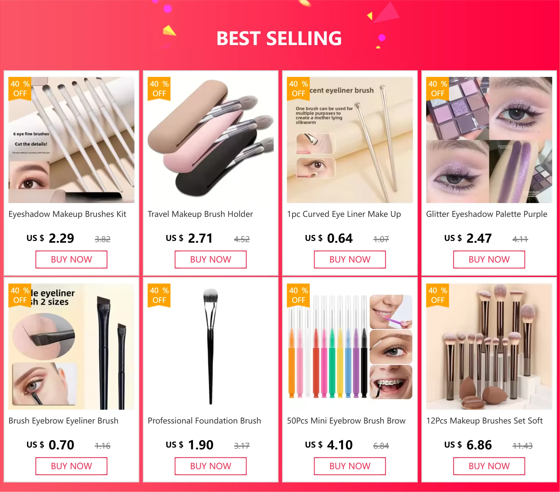 13PCS Make-Up Pinsel Set Lidschatten Foundation Frauen Kosmetische Pulver Erröten Blending Schönheit Bilden Werkzeug