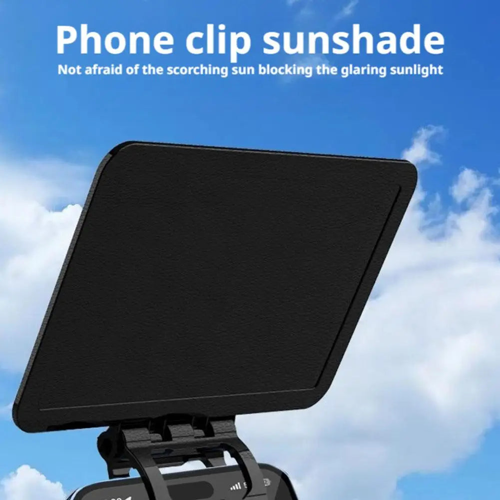Faltbarer Sonnenschutz zum einfachen Clip-Sonnenschutz, Installationswinkel, Multi G5Y2, 1 Stück Handy-Sonnenschutz, tragbar