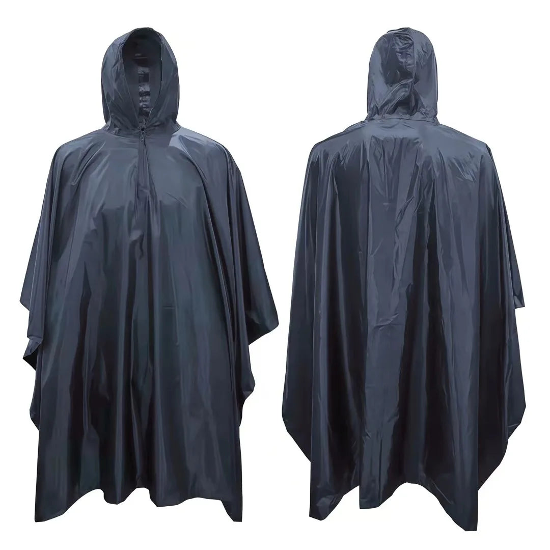 Drei-in-Eins-Tarnmantel, Regenmantel, Outdoor, Radfahren, Wandern, Bergsteigen, Camping, multifunktional, taktisch, wasserdicht...