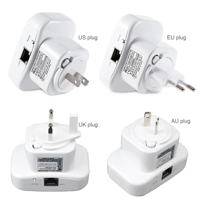 300 m EU UNS Wifi Repeater Drahtlose Signal Verstärker Erweiterte Netzwerk Enhancer Hause Router Durch Die Wand Schlafzimmer Empfangen Bewegen