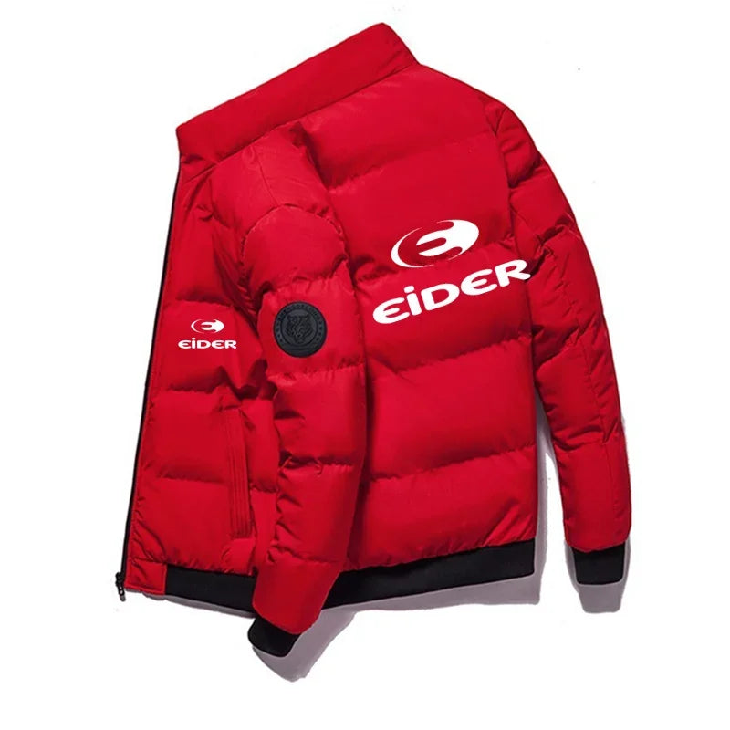 Neue lässige winddichte, wasserdichte, dicke, warme Daunenjacke für Herren, modische Herbst- und Wintermanteljacke für Herren 2025