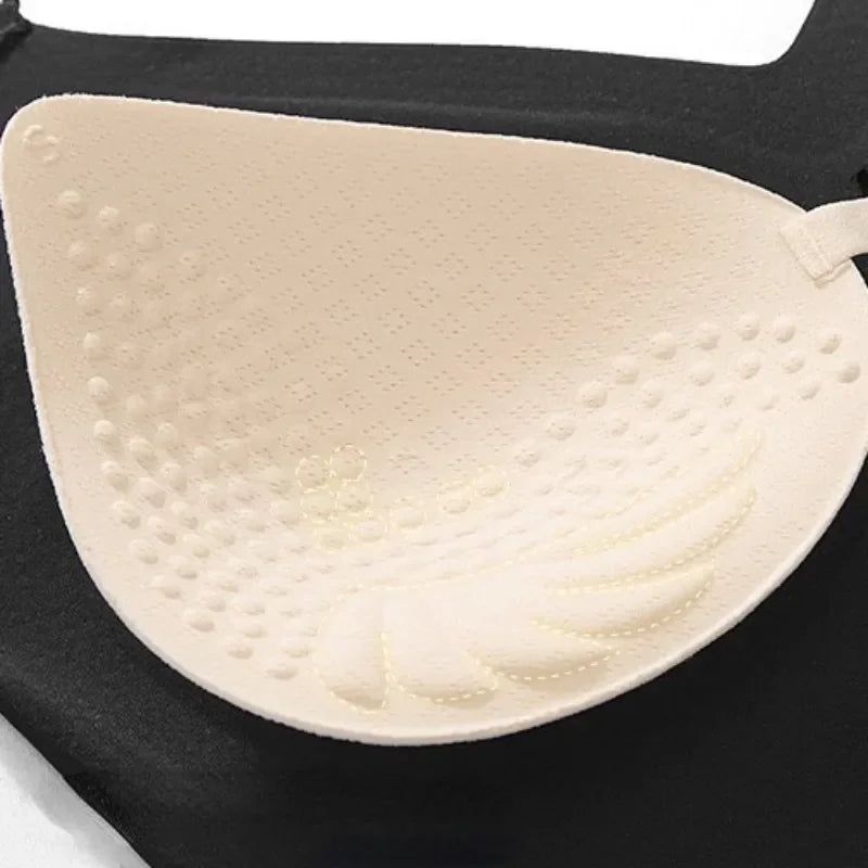 Push-Up-Bralette Damen-BHs mit niedriger Taille für französische Hochzeiten, abnehmbarer, dünner, gepolsterter BH, weiches, nahtloses Unterwäsche-Oberteil, rückenfrei