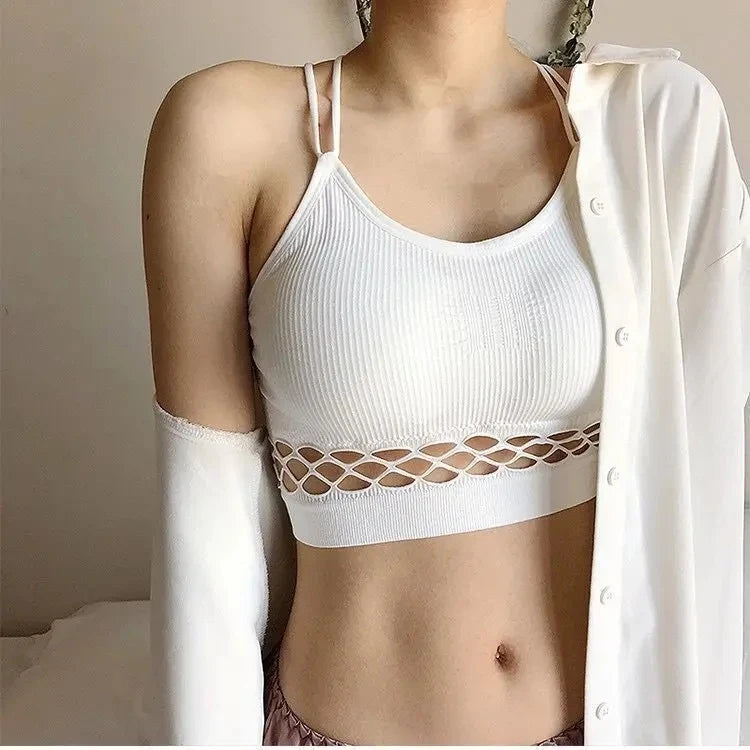 Sexy Schönheit Zurück Bh Rohr Top Anti-licht-versammlung Fitness Sport Fitness Bhs Bügel Unterwäsche Frauen Dessous Ropa mujer