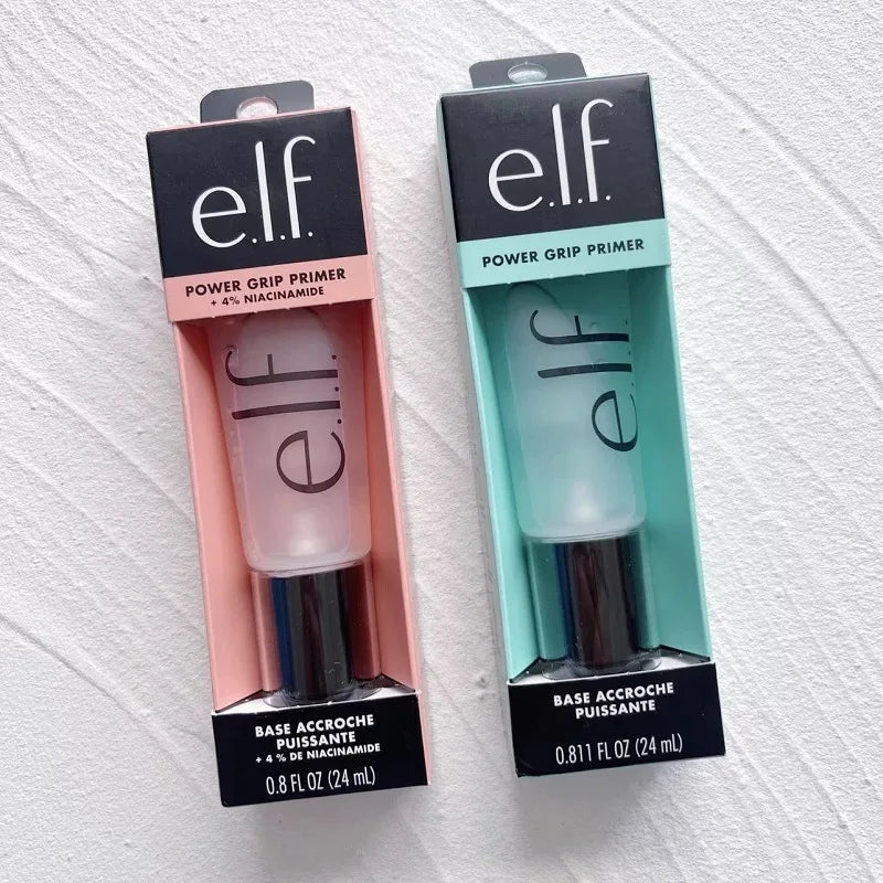 ELF Power Grip Primer Gel Hyaluronic Acid Niacinamide Verhelderend Zuur Hydraterend Langdurig Hydraterend Draag Make-up Cosmetics