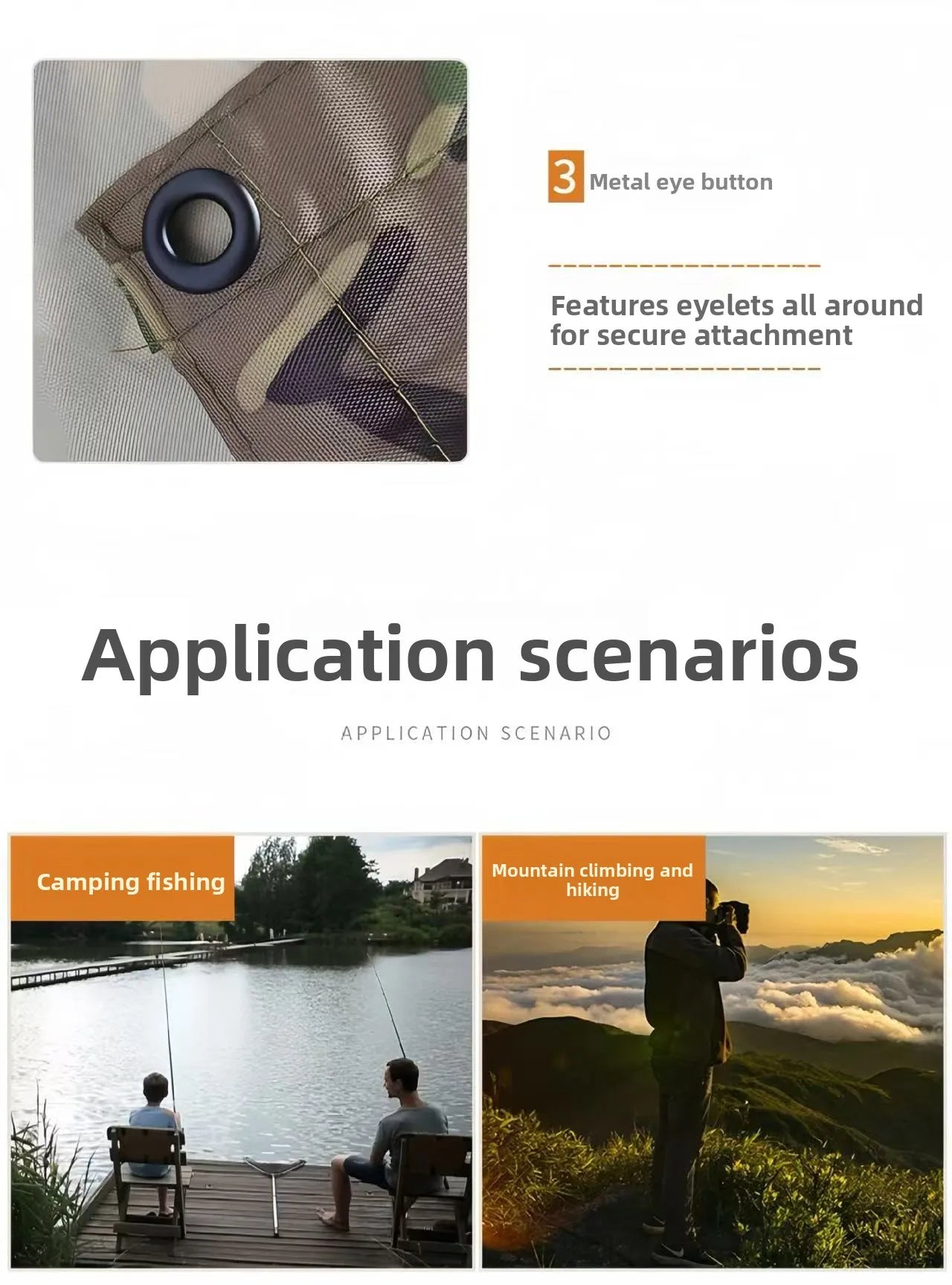 Drei-in-Eins-Tarnmantel, Regenmantel, Outdoor, Radfahren, Wandern, Bergsteigen, Camping, multifunktional, taktisch, wasserdicht...