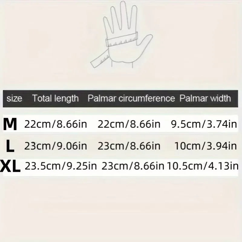 Winterhandschuhe für Männer und Frauen, wasserdicht, winddicht, kalte Handschuhe, Snowboard, Motorrad, Reiten, Fahren, warmer Touchscreen-Reißverschluss-Handschuh