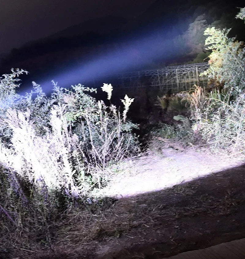 Hohe Lumen LED Scheinwerfer Super Helle Camping Scheinwerfer Im Freien Wasserdichte Kopf Lampe Tragbare Kopf Taschenlampe