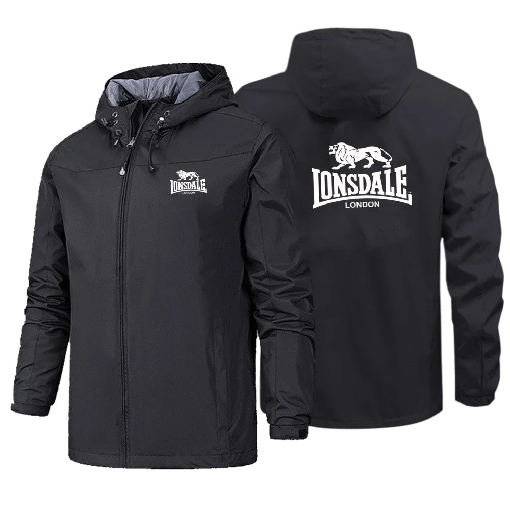 Herbst-/Winterjacke 2025, wind- und wasserdichtes Outdoor-Bergsteiger-Sweatshirt mit Kapuze für europäische und amerikanische Herren