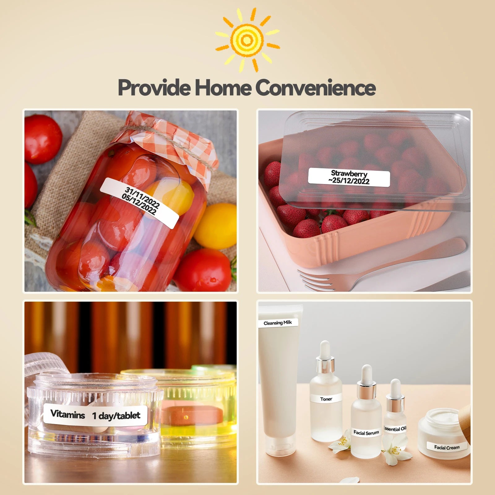 3 Stück 15 mm x 7 m kontinuierliches Etikettenpapier, passend für P12 P15 Phomemo D30 Q30 Drucker, wasserdichter, selbstklebender Thermodrucker