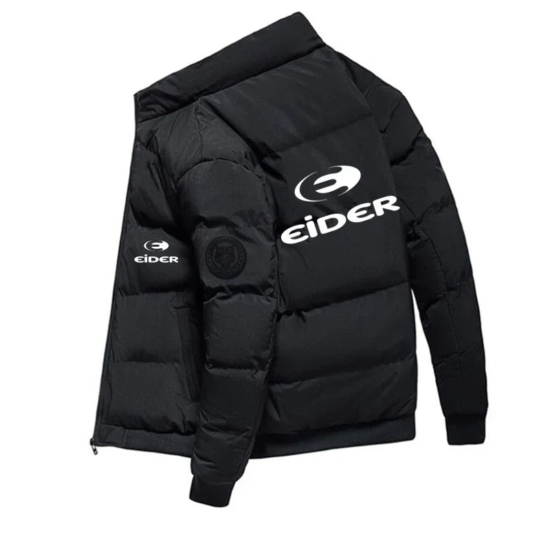 Neue lässige winddichte, wasserdichte, dicke, warme Daunenjacke für Herren, modische Herbst- und Wintermanteljacke für Herren 2025