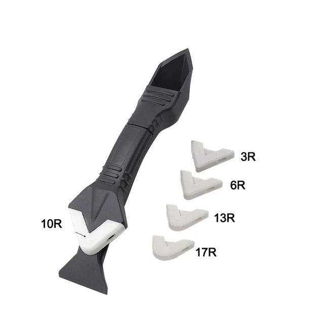 5 in 1 Silikon Entferner Dichtstoff Glatte Schaber Abdichten Finisher Mörtel Kit Werkzeuge Boden Form Entfernung Hand Werkzeuge Set Zubehör Neue