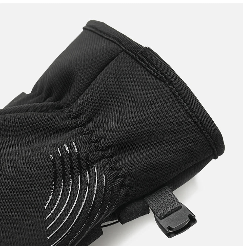 GTUBIKE 1 Paar Winter-Fahrradhandschuhe, warm, wasserdicht, winddicht, Unisex, mit Touchscreen für Outdoor-Reiten, Skifahren, Laufen, Fahrrad