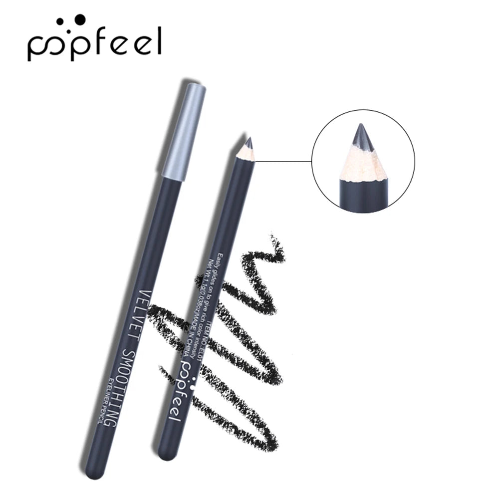 Popfeel Augen Make-up Set, Lidschatten-Palette, Eyeliner, Mascara, Augenbrauen stift, Make-up Tool Set Box, Geschenke für Frauen
