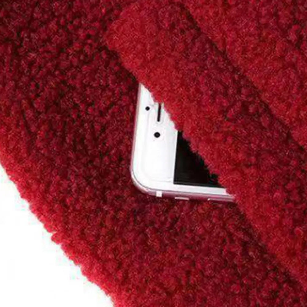 Winter Frauen Mantel Dicken Plüsch Stehkragen Reißverschluss Samt Jacke Colorblock Lange Ärmel Taschen Strickjacke Oberbekleidung