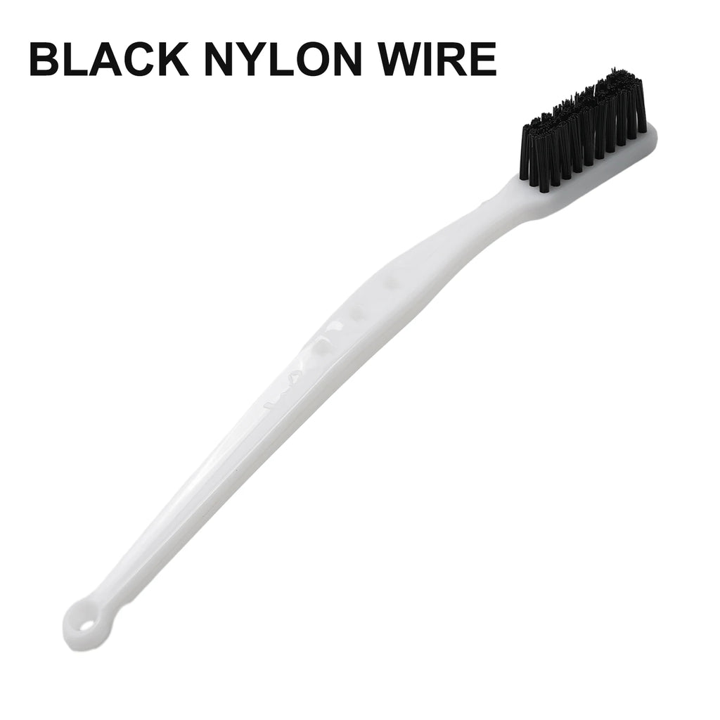 Bürstendraht Metall Nylondraht Kunststoff Weißer Draht Bürste Schwarz Reinigungsgriff Messing Maschine Polieren Rost Silber